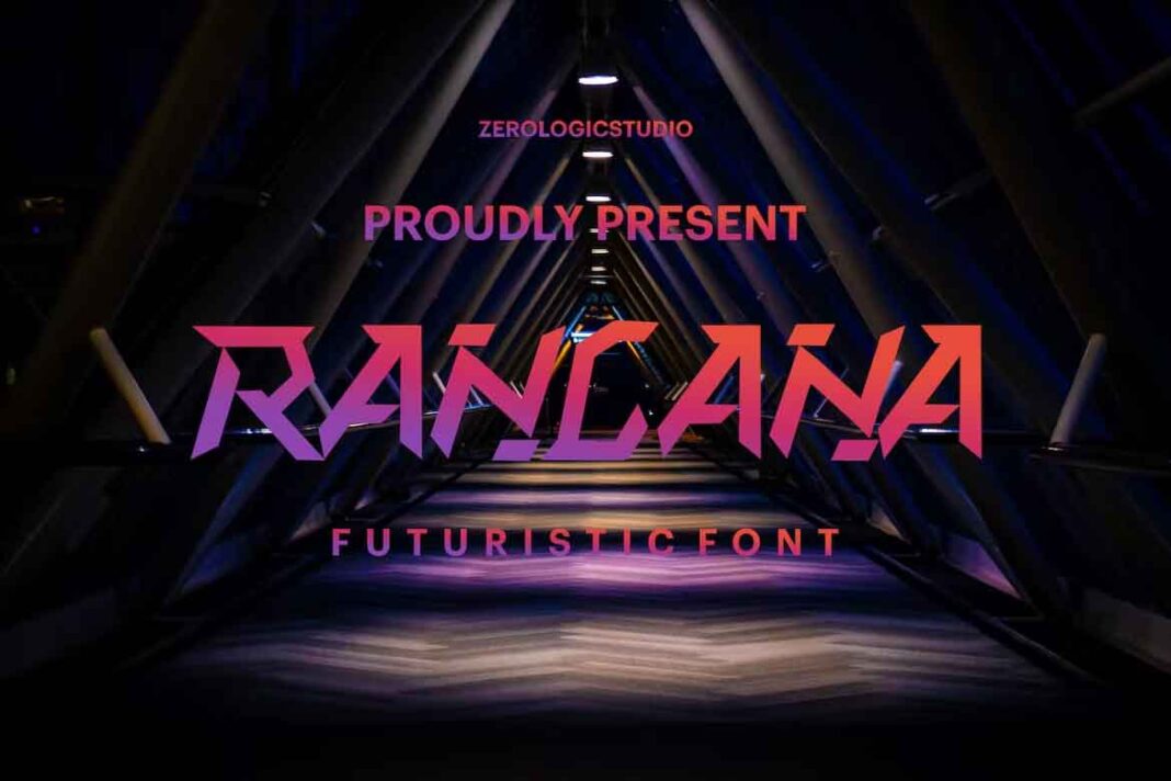 Rancana Futuristic Font