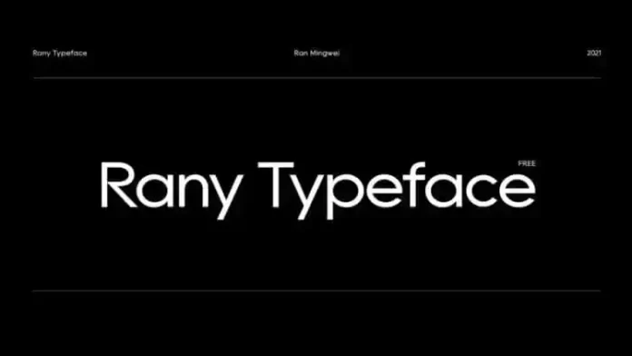 Rany Sans Serif Font Family