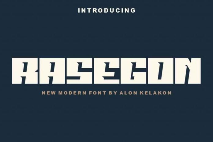 Rasegon Font
