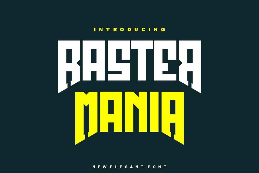 Raster Mania Font