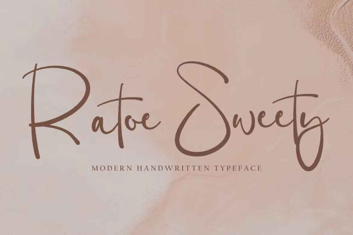 Ratoe Swetty Font