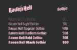Raven Hell Gothic