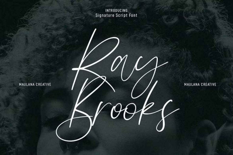 Ray Brooks Font