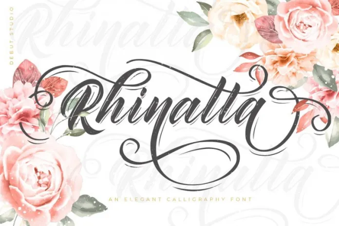 Rhinatta Script Font Demo