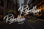 Rockville Brush Font