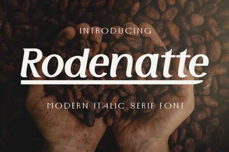 Rodenatte Font