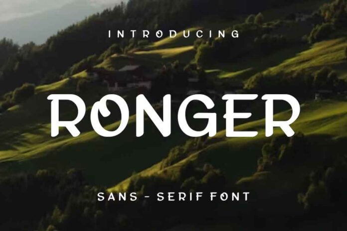 Ronger Font