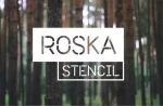 Roska Stencil Font