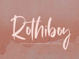 Rothiboy Font