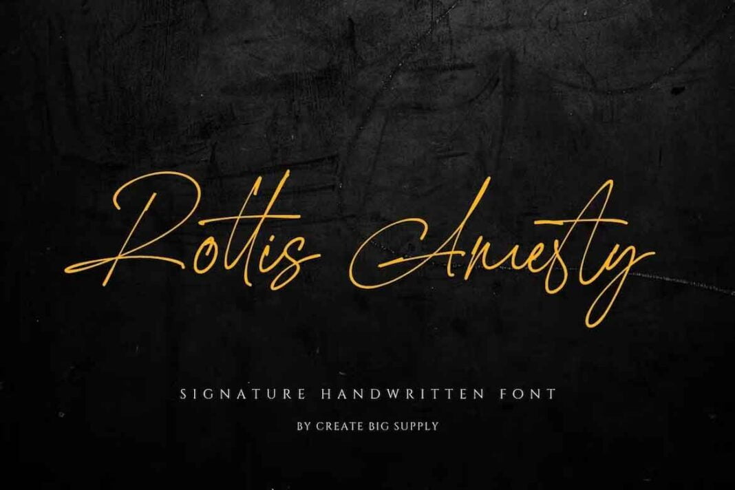 Rottis Amesty Font