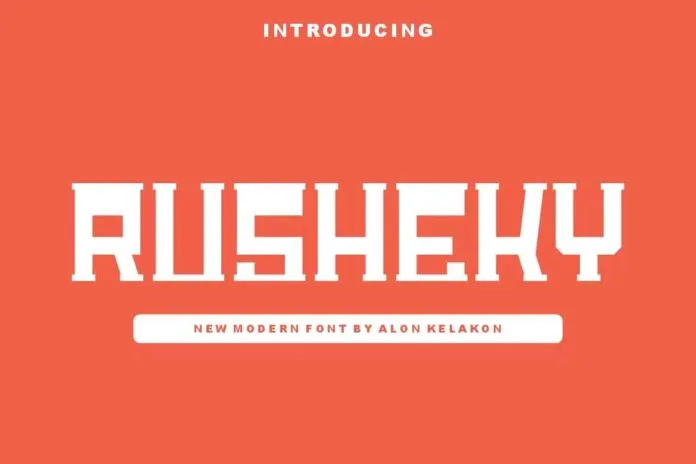Rusheky Font