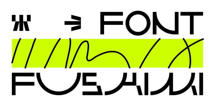 SK Fushimi - Experimental Tech Font