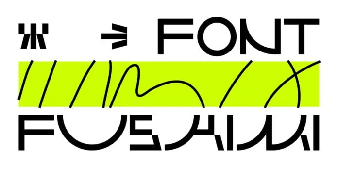 SK Fushimi - Experimental Tech Font