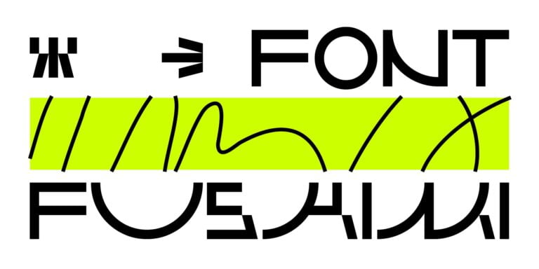 SK Fushimi - Experimental Tech Font
