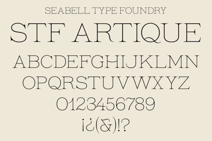 STF Artique Light Font