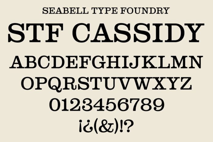 STF Cassidy Font