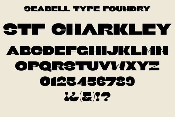 STF Charkley Black Font