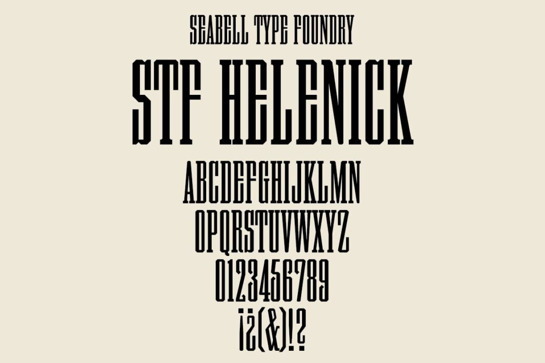 STF Charkley Black Font