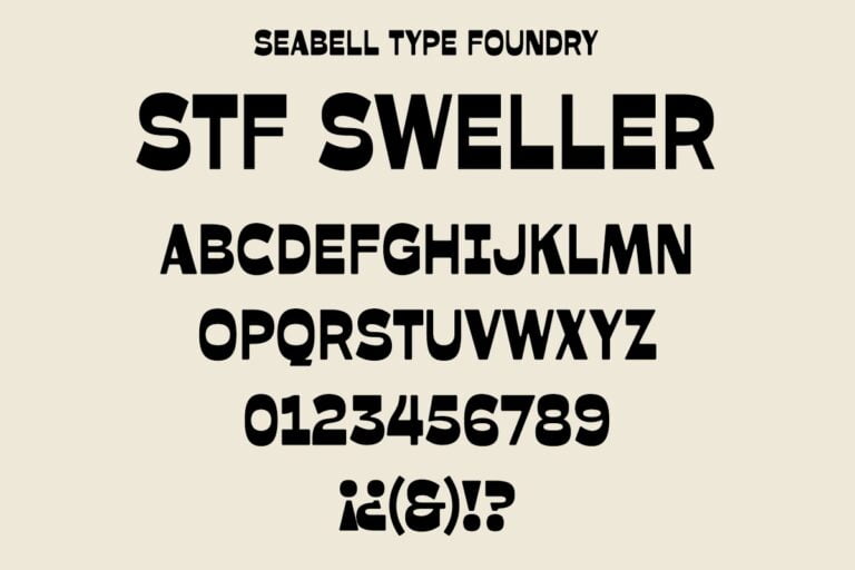 STF Sweller Font