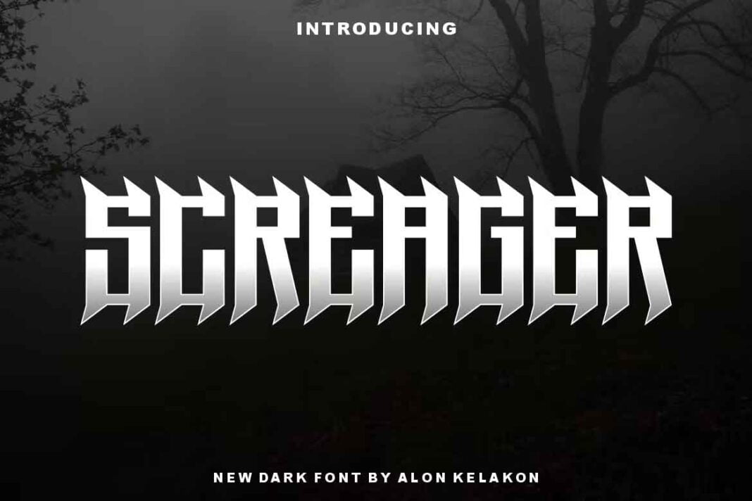 Screager Font