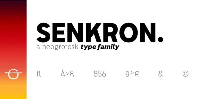 Senkron Font Family
