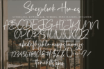 Sheyrlock Homes Font