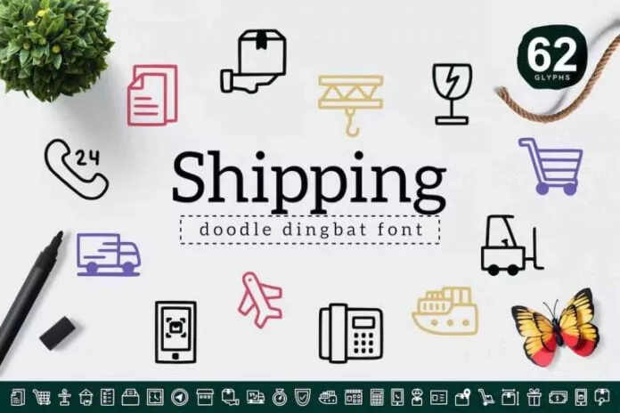 Shipping Dingbat