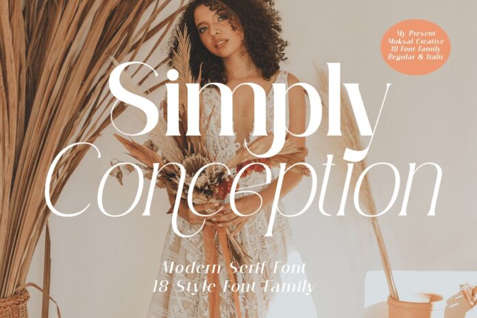 Simply Conception Font