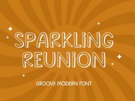 Sparkling Reunion Font