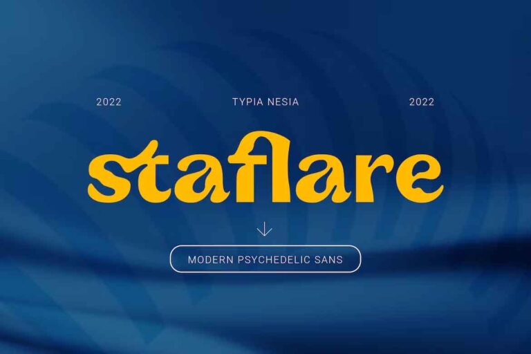 Staflare Font