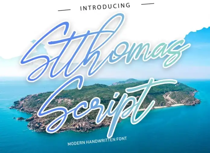 Stthomas Script Font