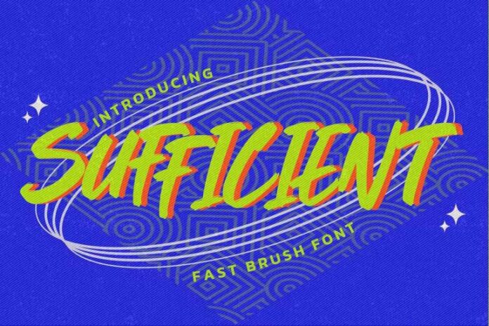 Sufficient Font