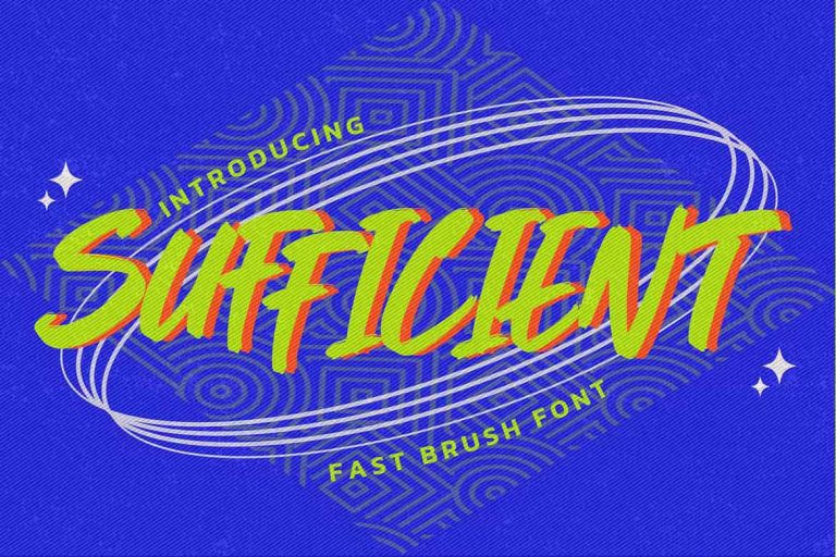Sufficient Font