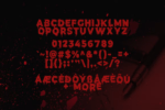 Terror Letter Font