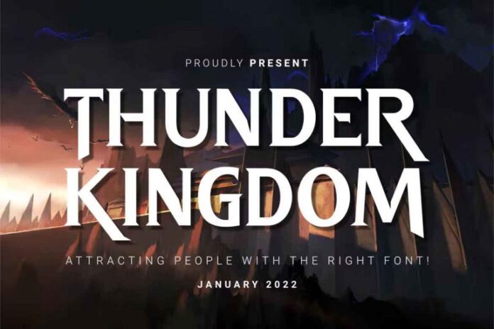 Thunder Kingdom Font