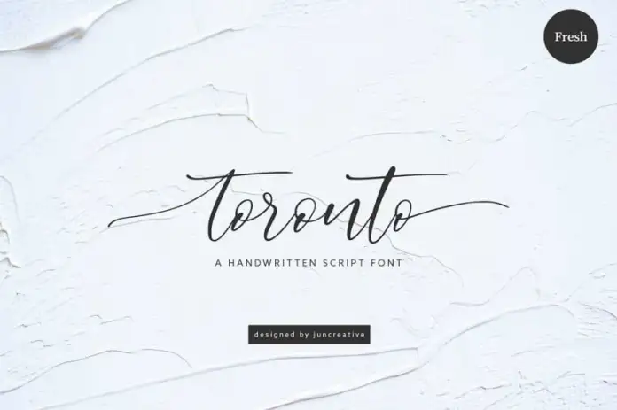 Toronto Handwritten Font