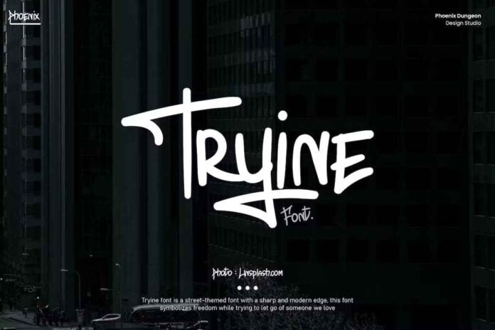 Tryine Font
