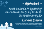 Winter Strip Font