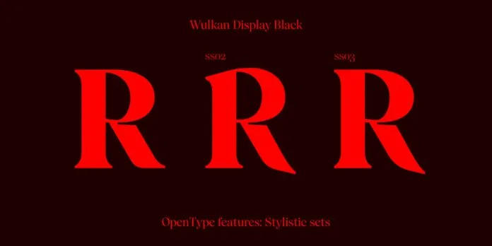 Wulkan Font