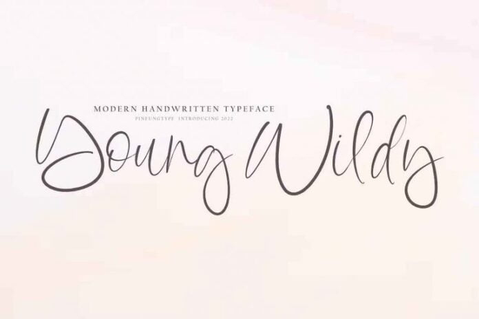 Young Wildy Font
