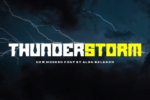 Dark Thunder Font