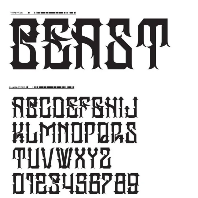 Beast Font