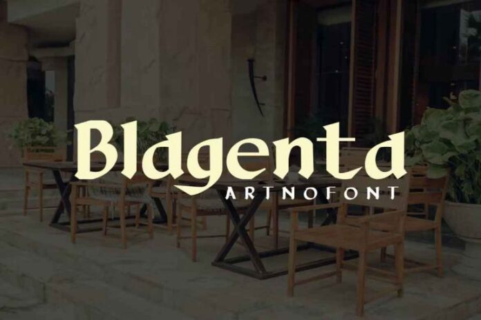 Blagenta Font