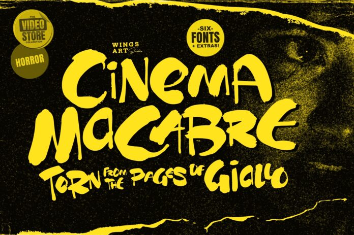 Cinema Macabre Font