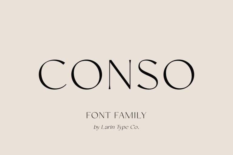 Conso Font