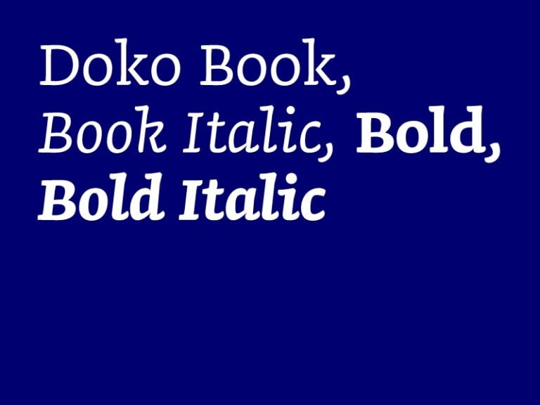Doko Font