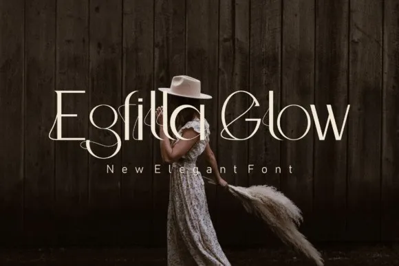 Egfilla Glow Font