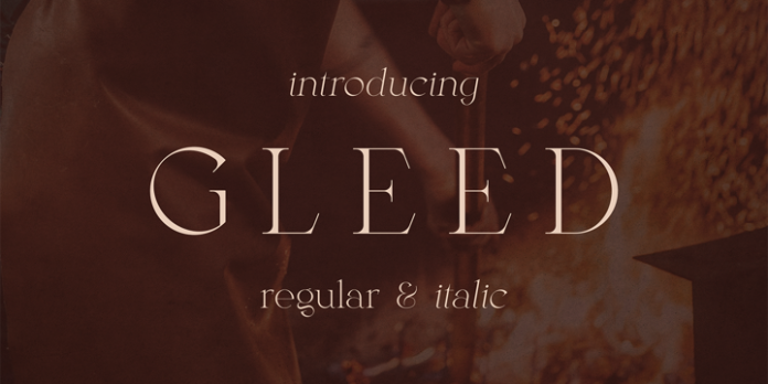 Gleed – Minimal Serif Typeface