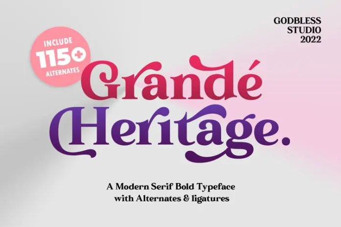 Grande Heritage Font