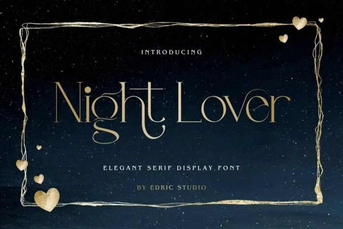 GraphicRiver – Night Lover Font